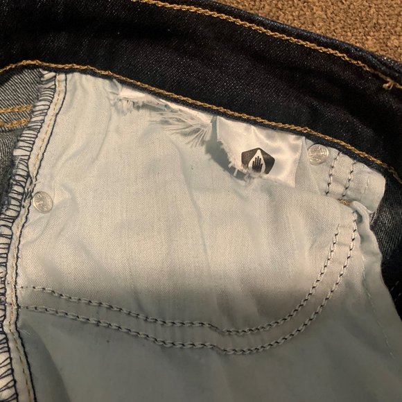 Levi's Dark Wash 715 Boot Cut SZ 31 - Picture 5 of 5